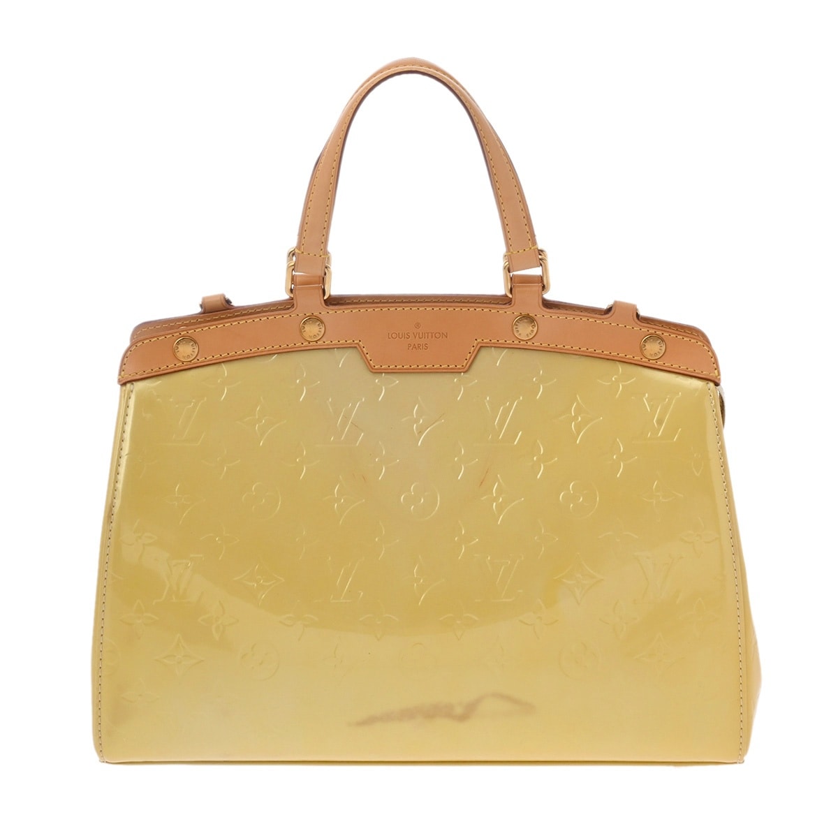 ルイ ヴィトン モノグラムヴェルニ ブレア MM ブロンコライユ M91456 ヴェルニ レディース バッグ 【中古】【bag】