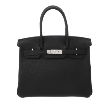 エルメス バーキン 30 ブラック トゴ レディース バッグ 【新品】【bag】