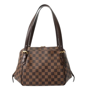 ルイ ヴィトン ダミエ ベレム MM ブラウン N51174 ダミエキャンバス レディース バッグ 【中古】【bag】