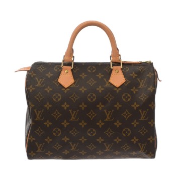 ルイ ヴィトン モノグラム スピーディ 30 マロン M41526 モノグラムキャンバス ユニセックス バッグ 【中古】【bag】
