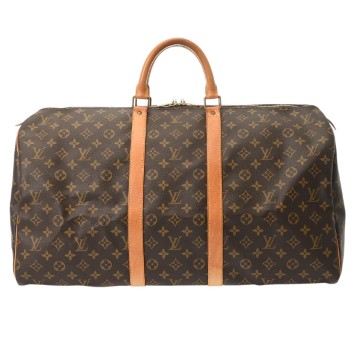 ルイ ヴィトン モノグラム キーポル 55 ブラウン M41424 モノグラムキャンバス ユニセックス バッグ 【中古】【bag】