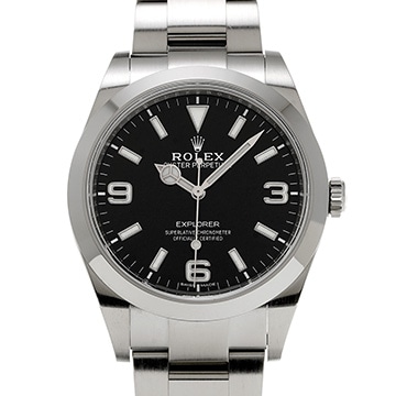 ロレックス エクスプローラー 214270 ブラック メンズ 時計 【中古】【wristwatch】