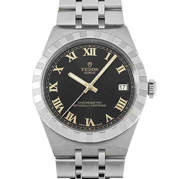 チューダー / チュードル ロイヤル 2836C1A0 ブラック メンズ 時計 【中古】【wristwatch】