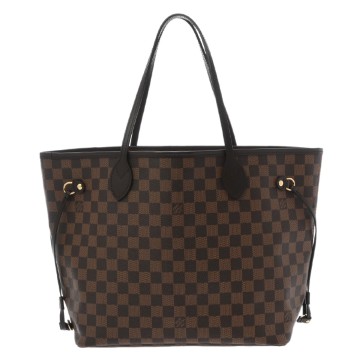 ルイ ヴィトン ダミエ ネヴァーフル MM ローズバレリーヌ N40598 ダミエキャンバス レディース バッグ 【中古】【bag】