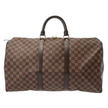 ルイ ヴィトン ダミエ キーポル 50 ブラウン N41427 ダミエキャンバス ユニセックス バッグ 【中古】【bag】