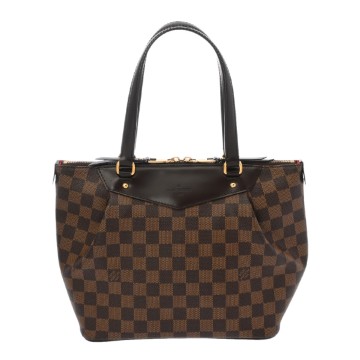 ルイ ヴィトン ダミエ ウエストミンスター PM  エベヌ N41102 ダミエキャンバス レディース バッグ 【中古】【bag】