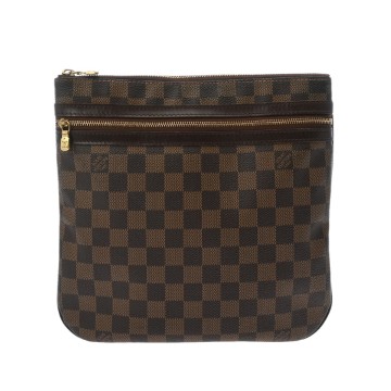 ルイ ヴィトン ダミエ ポシェット ボスフォール ブラウン N51111 ダミエキャンバス メンズ バッグ 【中古】【bag】