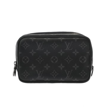 ルイ ヴィトン トゥルーストワレPM ブラック M43384 モノグラムエクリプスキャンバス レディース 【中古】【bag】