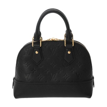 ルイ ヴィトン モノグラムアンプラント ネオアルマ BB ノワール M44829 レザー レディース バッグ 【中古】【bag】