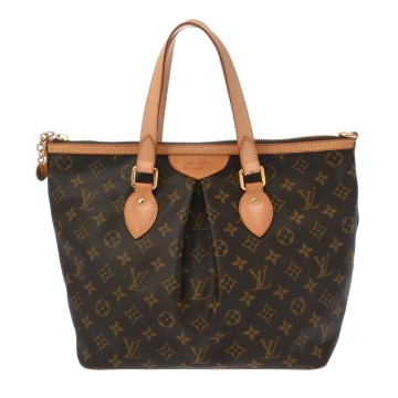 ルイ ヴィトン モノグラム パレルモ PM ブラウン M40145 モノグラムキャンバス レディース バッグ 【中古】【bag】