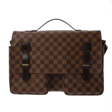 ルイ ヴィトン ダミエ ブロードウェイ ブラウン N42270 ダミエキャンバス ユニセックス バッグ 【中古】【bag】