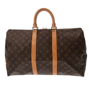 ルイ ヴィトン モノグラム キーポル 45 ブラウン M41428 モノグラムキャンバス ユニセックス バッグ 【中古】【bag】