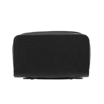 ルイ ヴィトン タイガ ジッピー XL  ブラック M44275 レザー メンズ バッグ 【中古】【bag】