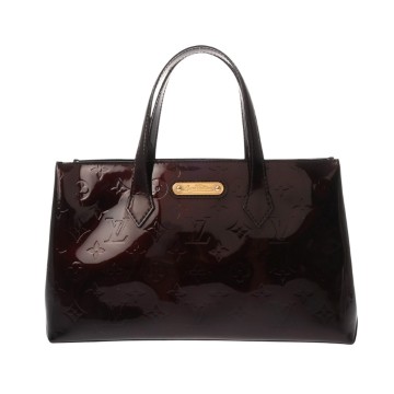 ルイ ヴィトン ヴェルニ ウィルシャー PM アマラント M93641 モノグラムヴェルニ レディース バッグ 【中古】【bag】