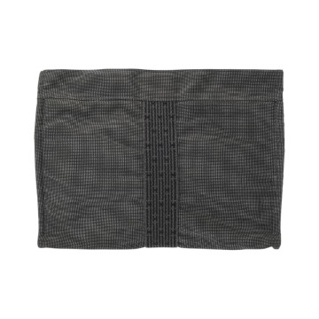 エルメス エールライン ポーチ MM グレー キャンバス ユニセックス 【中古】【bag】