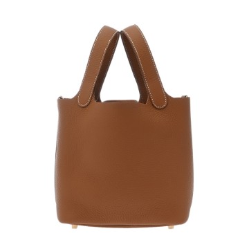 エルメス ピコタンロック PM  ゴールド トリヨンクレマンス レディース バッグ 【未使用】【bag】