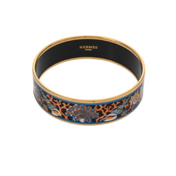 エルメス エマイユ 七宝焼き マルチカラー/ゴールド金具 - レディース ジュエリー 【中古】【jewelry】
