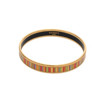 エルメス エマイユ 七宝焼き マルチカラー/ゴールド金具 - レディース ジュエリー 【中古】【jewelry】