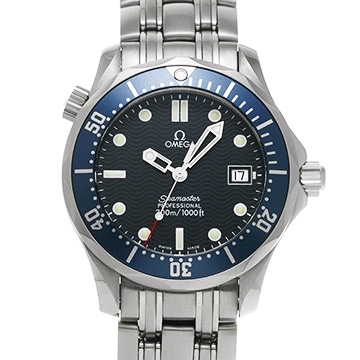 オメガ シーマスター プロフェッショナル 300 ミッドサイズ 2561.80 ブルー ユニセックス 時計 【中古】【wristwatch】