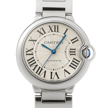 カルティエ バロンブルー ドゥ カルティエ 36mm W6920046 シルバー ユニセックス 時計 【中古】【wristwatch】