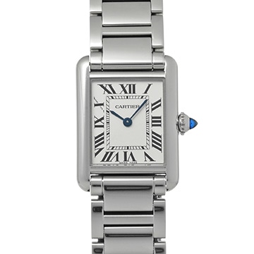 カルティエ タンク マスト SM WSTA0051 シルバー レディース 時計 【中古】【wristwatch】