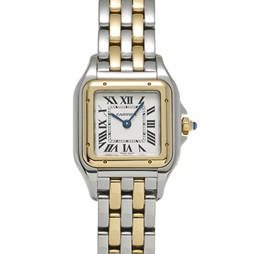カルティエ パンテール ドゥ カルティエ SM W2PN0006 シルバー レディース 時計 【中古】【wristwatch】