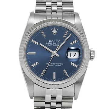 ロレックス デイトジャスト 16234 ブルー メンズ 時計 【中古】【wristwatch】
