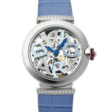 ブルガリ ルチェア スケルトン  LU33S スケルトン レディース 時計 【中古】【wristwatch】