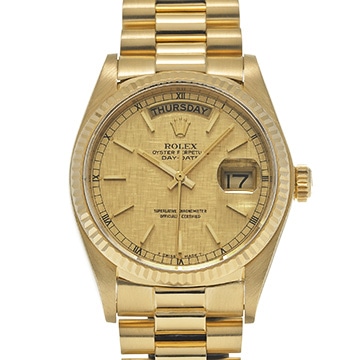 ロレックス デイデイト 18038 シャンパンモザイク メンズ 時計 【中古】【wristwatch】