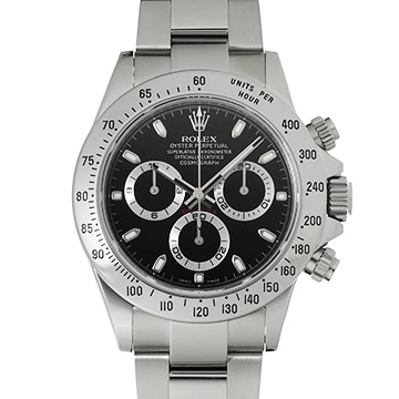 ロレックス コスモグラフ デイトナ 116520 ブラック メンズ 時計 【中古】【wristwatch】