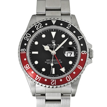ロレックス GMTマスターII 16710 ブラック メンズ 時計 【中古】【wristwatch】