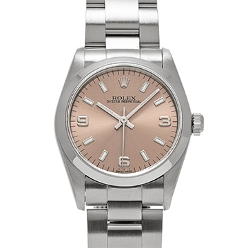 ロレックス オイスターパーペチュアル 77080 ピンク ユニセックス 時計 【中古】【wristwatch】