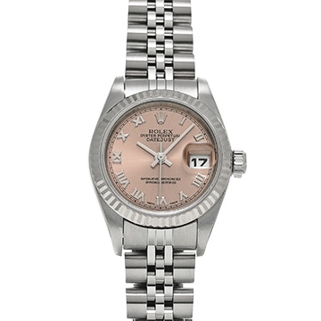 ロレックス デイトジャスト 79174 ピンク レディース 時計 【中古】【wristwatch】