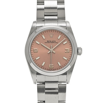 ロレックス オイスターパーペチュアル 77080 ピンク ユニセックス 時計 【中古】【wristwatch】