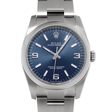 ロレックス オイスターパーペチュアル 36 116000 ブルー メンズ 時計 【中古】【wristwatch】