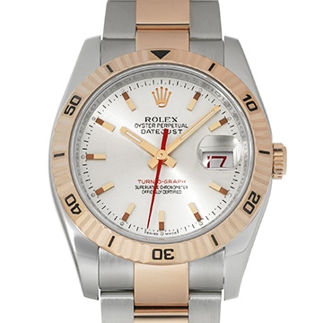 ロレックス デイトジャスト ターノグラフ 116261 シルバー メンズ 時計 【中古】【wristwatch】