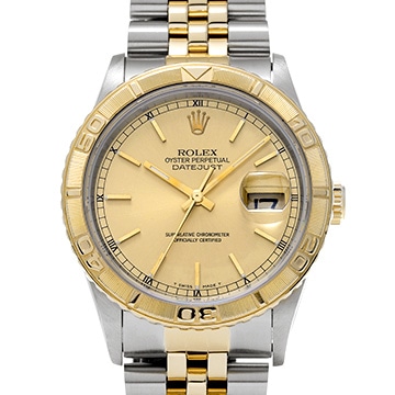 ロレックス デイトジャスト サンダーバード 16263 シャンパン メンズ 時計 【中古】【wristwatch】