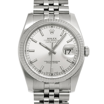 ロレックス デイトジャスト 116234 シルバー メンズ 時計 【中古】【wristwatch】
