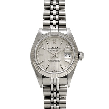 ロレックス デイトジャスト 79174 シルバータペストリー レディース 時計 【中古】【wristwatch】