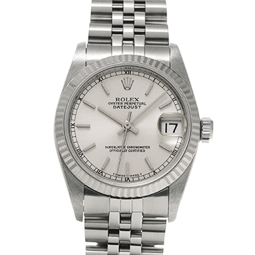 ロレックス デイトジャスト 68274 シルバー ユニセックス 時計 【中古】【wristwatch】