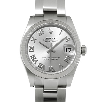 ロレックス デイトジャスト 31 178274 グレー ユニセックス 時計 【中古】【wristwatch】