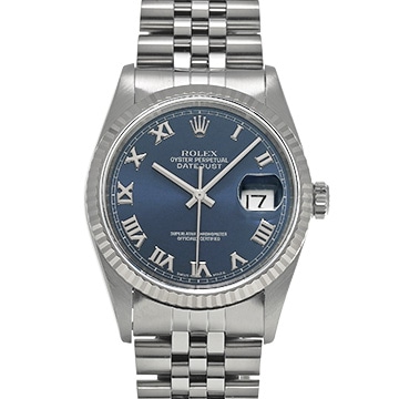 ロレックス デイトジャスト 16234 ブルー メンズ 時計 【中古】【wristwatch】