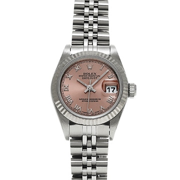 ロレックス デイトジャスト 69174 ピンク レディース 時計 【中古】【wristwatch】