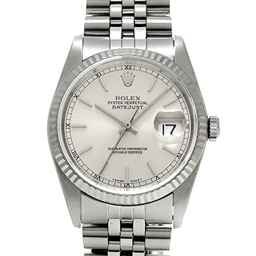 ロレックス デイトジャスト 36 16234 シルバー メンズ 時計 【中古】【wristwatch】