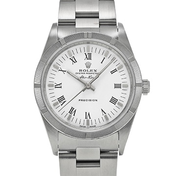 ロレックス エアキング 14010 ホワイト メンズ 時計 【中古】【wristwatch】