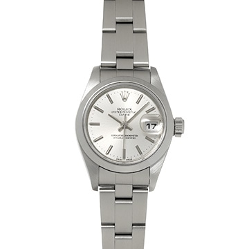 ロレックス オイスター パーペチュアル デイト 79160 シルバー レディース 時計 【中古】【wristwatch】