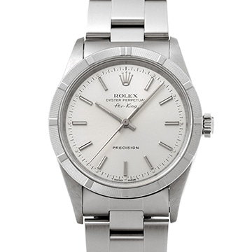ロレックス エアキング 14010 シルバー メンズ 時計 【中古】【wristwatch】