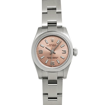 ロレックス オイスターパーペチュアル 26 176200 ピンク レディース 時計 【中古】【wristwatch】