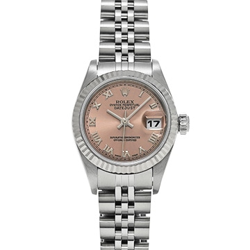 ロレックス デイトジャスト 79174 ピンク レディース 時計 【中古】【wristwatch】