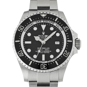 ロレックス シードゥエラー ディープシー 116660 ブラック メンズ 時計 【中古】【wristwatch】
